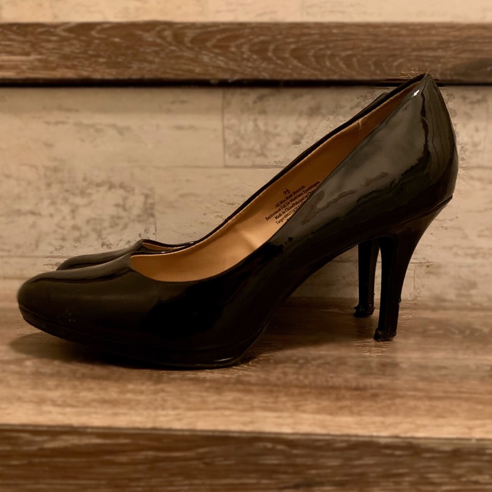 Merona Black Heels - Size 9.5